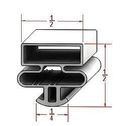 Profile 001 cross-section