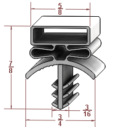 Profile 130 cross-section