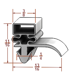 Profile 230 cross-section