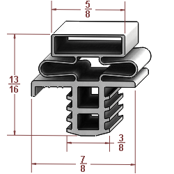 Profile 358 cross-section