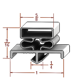 Profile 436 cross-section