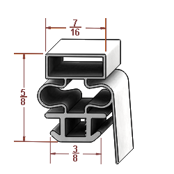 Profile 515 cross-section