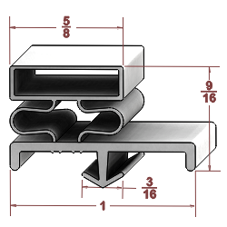 Profile 516 cross-section