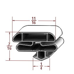 Profile 536 cross-section