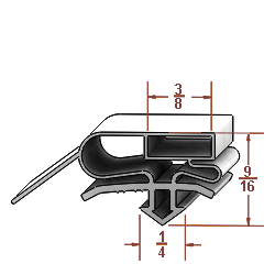 Profile 697 cross-section