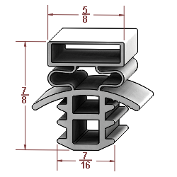 Profile 714 cross-section