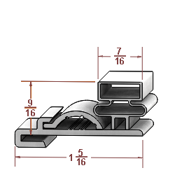 Profile 852 cross-section